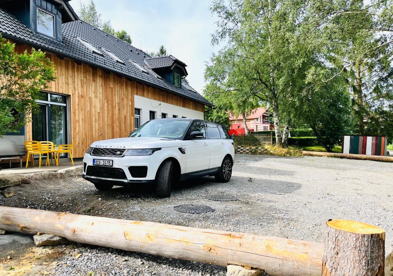 Apartman Jestrabi Lipno Černá v Pošumaví Eksteriør bilde